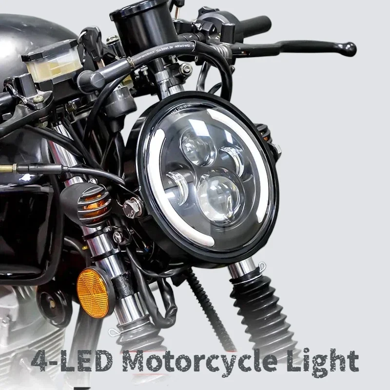TCYATO 50W 7-Inch 17.78 cm LED - Universal Motorcycle Led Headlight Projector 评论和价格